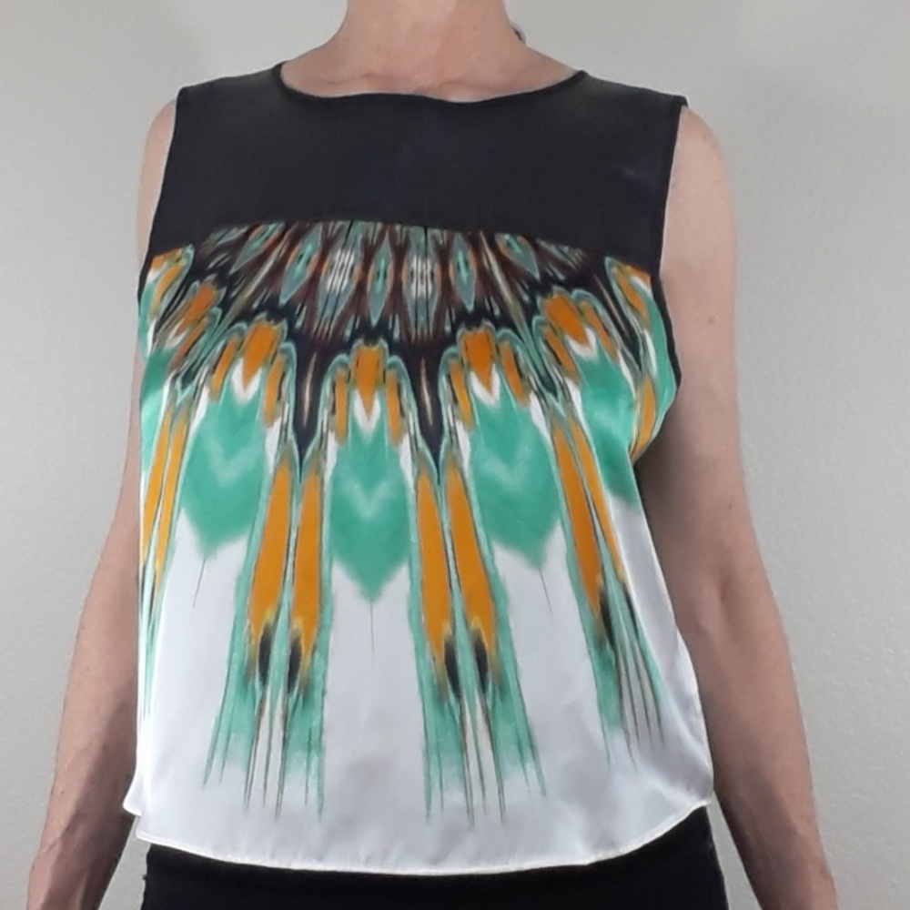 🔶️Bisou Bisou Silky Peacock Crop
